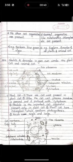 7th science le.11.Cell structures and micro - organisms exercise in short #7thscience#exercise