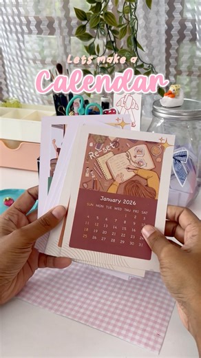 കലണ്ടർ ഉണ്ടാക്കാം✨