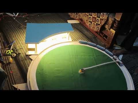 Mini Electric Train Model with Railway Station | DC Power Project