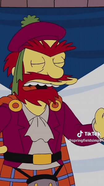 Willie's View on Scottish Independence in The Simpsons