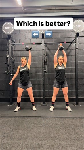 Coach Kim on Instagram: "Single Arm Dumbbell snatch or is it an Alt Ground To Overhead? So many questions! But which is better? Whether you like it on top or prefer being on the bottom, make sure you’re driving thru the hinge with your hips/glutes to give more power. #fitness #hyrox #dumbbellworkout #gymtips #coach"
