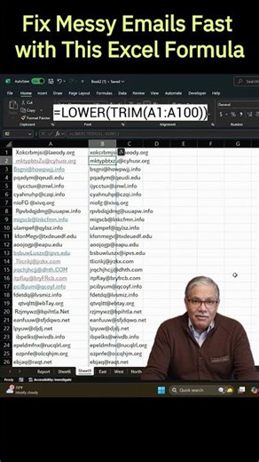 Fix Messy Emails Fast with This Excel Formula