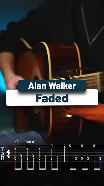 Guitar Cover of Alan Walker's 'Faded'