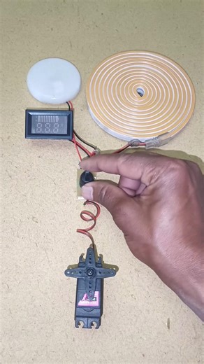 Operating a Neon strip light and voltmeter and a RGB LED light using a gear motor generator#dcmotor