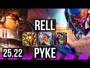 RELL & Ashe vs PYKE & Ezreal (SUP) | EUW Master | 25.22