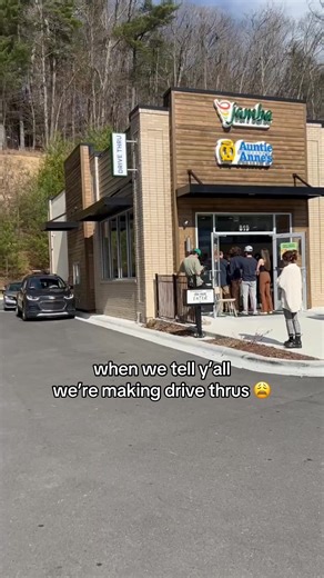 we’re working on more auntie annes drive thrus i promise 😩😩😩 | Drive Thru