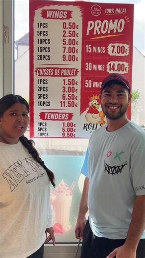 Wings halal en promo chez Roll’s King — 15/30/50 wings dès 7€