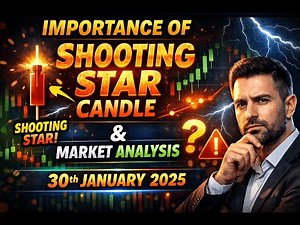 Importance of Shooting Star Candle and market analysis for 30th January 2025