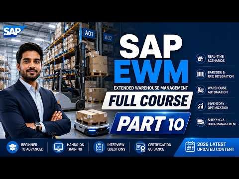 SAP EWM Full Course | Slotting & Rearrangement in SAP EWM | Class 10 | Beginner to Advanced