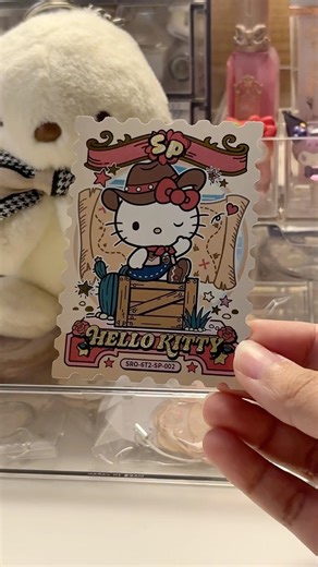 Cowboy Hello Kitty ✨❤️🤠 #sanrio #unboxingtoys #blindbag