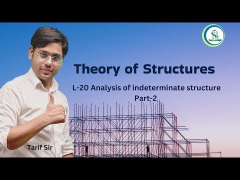L 20 - Analysis of indeterminate structure - Part 2 | Theory of Structures (TOS)|Structure Analysis