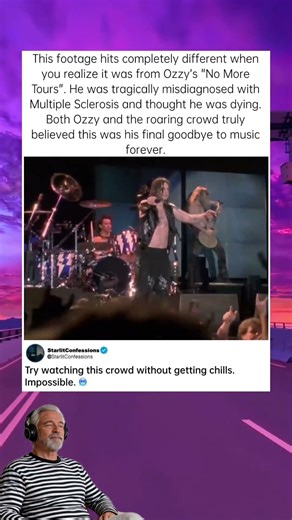 The Farewell Concert That Wasn't 🎸 #OzzyOsbourne #ClassicRock #LiveMusic #MetalFamily
