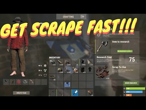 Rust: How to get Scrap FAST(A Scrap Farming Scrap Guide)