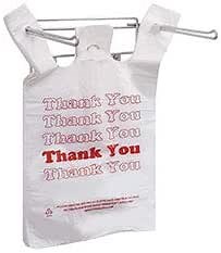 SSWBasics Hanging Plastic Bag Holder - Convenient T-Shirt Storage (11 x 6 x 21") - Sturdy Metal Holder for Easy Access