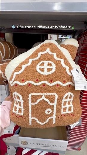 Christmas pillows at Walmart! 🎄❄️ #christmasdecor #christmas #Walmart #walmartfinds #christmasfinds