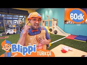 Blippi Kapalı Oyun Parkını Ziyaret Ediyor 🎭 | BLIPPI | Çocuk Çizgi Filmleri | Moonbug Kids Türkçe