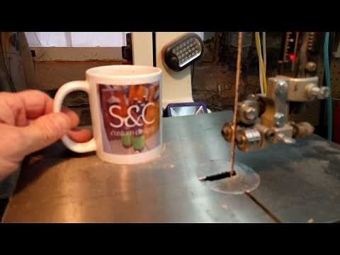 Tip on how to clean Bandsaw blades.