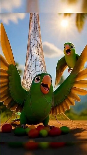 கிளியை காப்பாத்திய பாட்டி ❤️ #ai #aishorts #airescue #aivideo