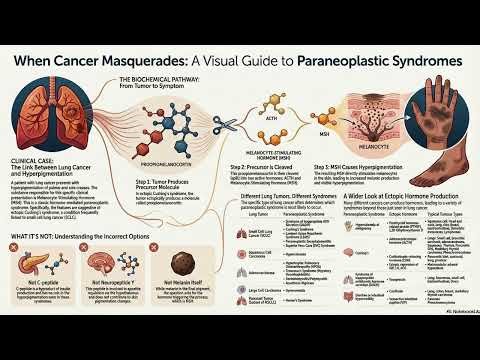 Lung Tumors and Associated Paraneoplastic Syndromes in hindi