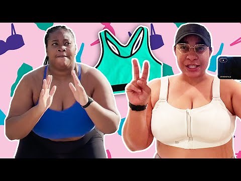 Women with Big Boobs Work Out Shirtless for a Week