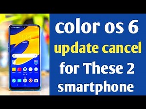 These two smartphone are suspended to get color os 6 update | Android p update suspended