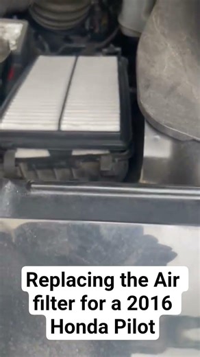 2016 Honda Pilot| Replacing the Air filter#carrepair #carknowledge #auto #mechaniclife #automobile