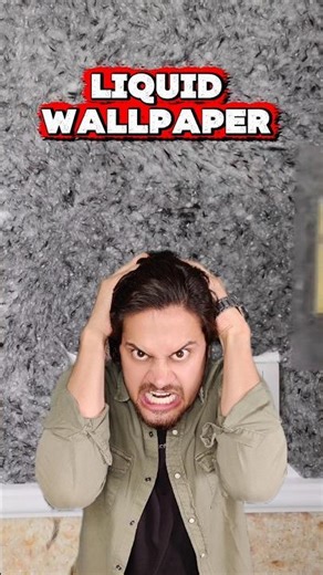 Liquid Wallpaper Is The Trend 📉 Now🥳 So Stop❌ Using Normal Paint On Your Walls #liquidwallpaper