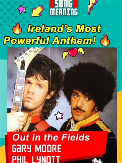 Gary Moore & Phil Lynott - Out in the Fields 🔥 Lagu Anti-Perang Paling Ikonik dari Irlandia! 🔥 Tahukah kamu, lagu ini bukan sekadar rock anthem… tapi jeritan hati tentang perang yang memecah bangsa! • Out in the Fields lahir tahun 1985, saat konflik Irlandia Utara masih membara. • Gary Moore dan Phil Lynott menulisnya sebagai seruan anti-perang, menolak kebencian yang memisahkan orang. • Liriknya menggambarkan bahwa di medan perang, tidak ada pemenang sejati—hanya luka dan kehilangan. • Lagu i