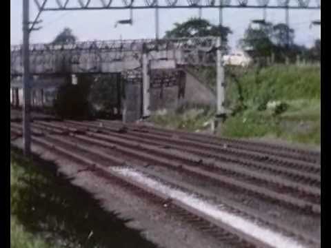 BR diesel 10001 (Ex LMS) very brief clip on Trent Valley Line