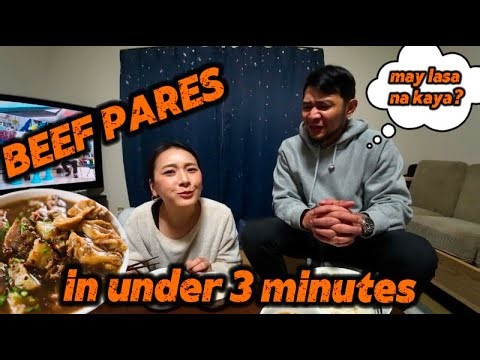 Yuki's Pinoy BEEF PARES 🇯🇵🇵🇭| Filipino-JapaneseFamily
