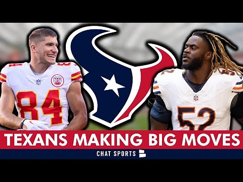 BREAKING 🚨Houston Texans Signing Justin Watson & Darrell Taylor In NFL Free Agency