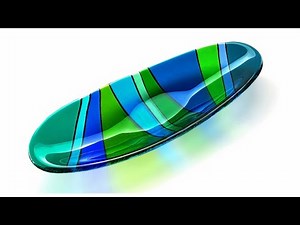 How to Make Glass Oval Shapes