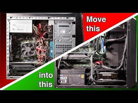 Dell XPS 8900 case swap