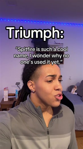 The Supermarine Spitfire was a legendary British single-seat fighter aircraft used primarily by the Royal Air Force during World War II. Designed by aeronautical engineer R. J. Mitchell, the Spitfire was known for its sleek elliptical wings, exceptional speed, and remarkable maneuverability. #triumph #spitfire