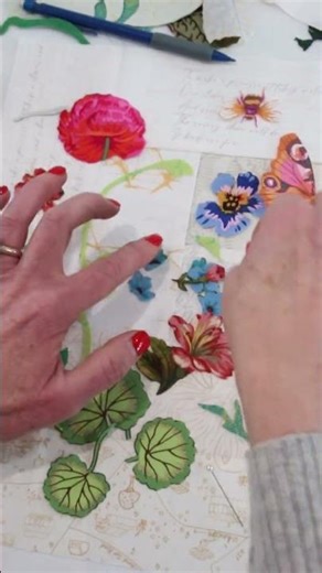 Creating the Glasshouse Botanicals quilt 🪷
