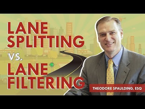 Motorcycle Lane Splitting vs. Lane Filtering