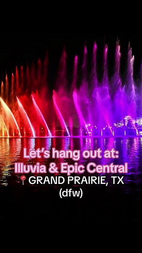 Illuvia is a free nightly light show at Epic Central in Grand Prairie, TX. The specific show featured in this video currently runs at 9:30pm and 10:30pm. The Epic Central district is still being developed, but already has Illuvia, Chicken N Pickle, Epic Waters, Bolder Adventure Park, & restaurants. Free parking! #grandprairie #texas #dallas #dfw #illuvia #lightshow #projection #watershow #waterpark #epic #epiccentral #music #park #food #restaurants #pickleball #luces #agua #espectaculos #colors 