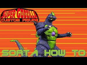 Custom SNES Super Godzilla Video Game Figure (NECA 1989 Base) - Sorta How To