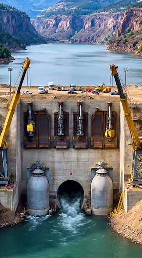 From River Canyon to Mega Dam — Insane Hydroelectric Build