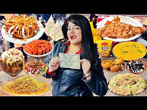 Rs 1000 Sarafa Bazar Street Food Challenge | Indore Food Challenge