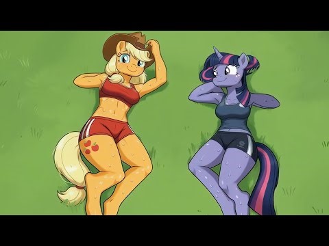 My Little Pony Gets Trained and Works Out