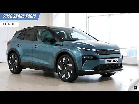2026 Skoda Fabia Revealed - The latest generation of Skoda's iconic small hatchback!