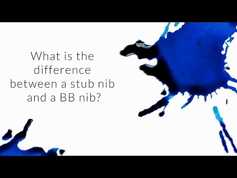What Is The Difference Between A Stub Nib And A Double Broad Nib? - Q&A Slices