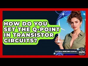 How Do You Set The Q-point In Transistor Circuits? - Electrical Engineering Essentials