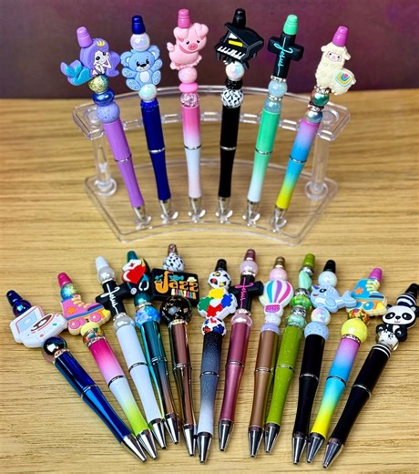 Sensory Beaded Gift Pens - Etsy
