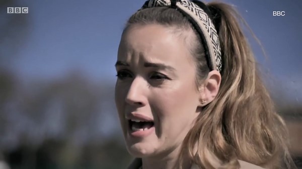 Charlie Webster breaks down after opening up about abuse
