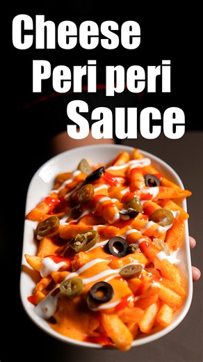 Tarla Dalal Recipes on Instagram: "cheese loaded peri peri French fries recipe | peri peri fries with cheese sauce | Indian cheese peri peri fries Ingredients For French Fries 5 big Indori potatoes 2 tsp vinegar salt to taste peri peri masala For Cheese Sauce 2 tsp butter 2 tsp plain flour (maida) 1/2 cup milk 1/4 cup grated processed cheese 1 tsp peri peri masala 1 tbsp tomato ketchup salt to taste For The Topping 1 tbsp mayonnaise 1 tsp readymade peri peri sauce 1 tsp finely chopped parsley 4 