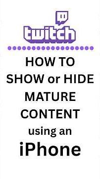 How to Hide or Show Mature Content on the Discord App using an iPhone