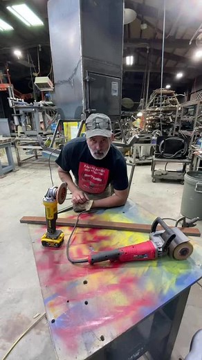 Harbor freight drum sander. Is it worth it? #foryou #fyp #huntingtiktok #deerfeeder #trailcamera #deer #deerfeed #metalworking #welding