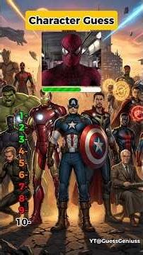 Guess The Marvel Character Challenge! (Only Real Fans Get 10/10)